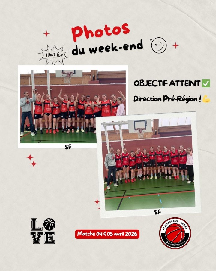 📸 Retour en images des matchs du 4 & 5 avril