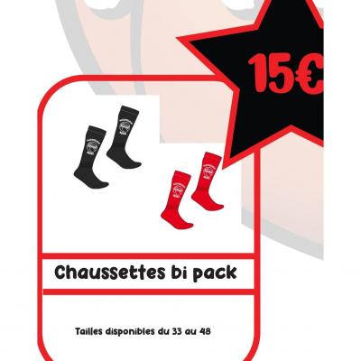 Chaussettes (pack 2 paires)